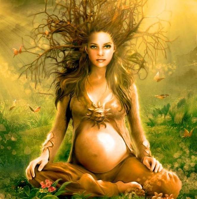 ведьма беременная